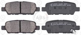 Комплект тормозных колодок (дисковый тормоз) ABS 37321
