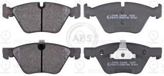 Комплект тормозных колодок (дисковый тормоз) ABS 37409