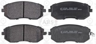 Комплект тормозных колодок (дисковый тормоз) ABS 37446