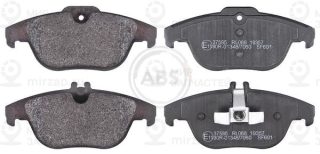 Комплект тормозных колодок (дисковый тормоз) ABS 37585