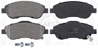 Комплект тормозных колодок (дисковый тормоз) ABS 37650