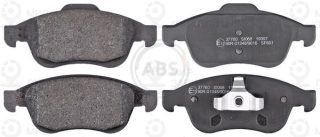 Комплект тормозных колодок (дисковый тормоз) ABS 37760