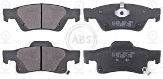 Комплект тормозных колодок (дисковый тормоз) ABS 37860