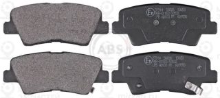 Комплект тормозных колодок (дисковый тормоз) ABS 37914