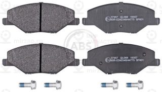 Комплект тормозных колодок (дисковый тормоз) ABS 37957