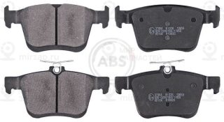 Комплект тормозных колодок (дисковый тормоз) ABS 37964