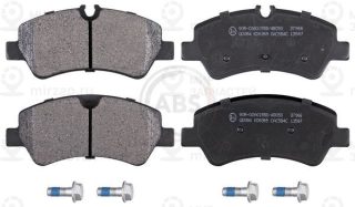 Комплект тормозных колодок (дисковый тормоз) ABS 37966