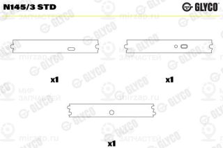 Подшипник распредвала GLYCO N1453STD