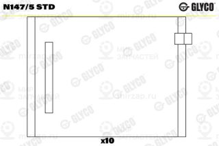 Подшипник распредвала GLYCO N1475STD