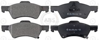 Комплект тормозных колодок (дисковый тормоз) ABS 38857