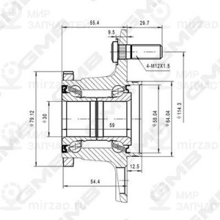 Запчасть GMB GH20290T