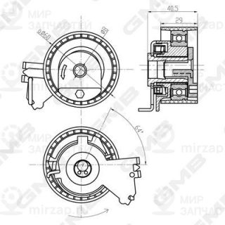 Запчасть GMB GTB0230