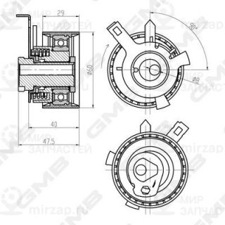 Запчасть GMB GTB0290