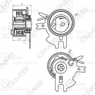 Запчасть GMB GTB0340
