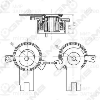 Запчасть GMB GTB0850