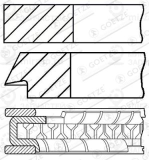 Запчасть GOETZE 0842340000
