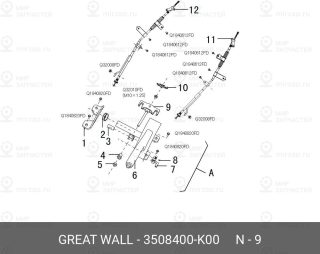 Запчасть GREAT WALL 3508400K00