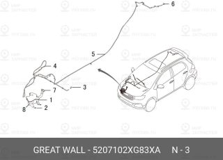 Запчасть GREAT WALL 5207102XG83XA