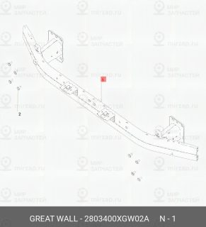 Запчасть HAVAL 2803400XGW02A