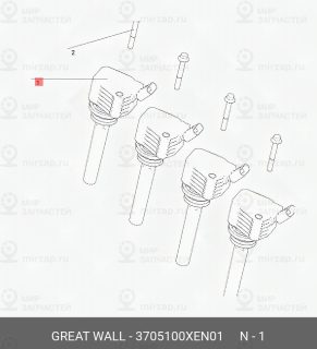 Запчасть HAVAL 3705100XEN01