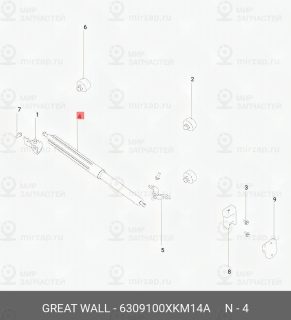 Запчасть HAVAL 6309100XKM14A
