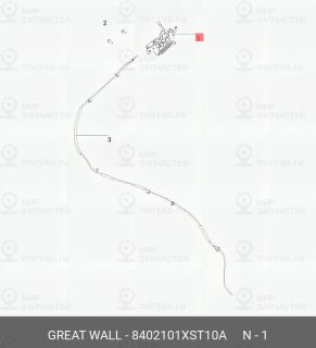 Запчасть HAVAL 8402101XST10A