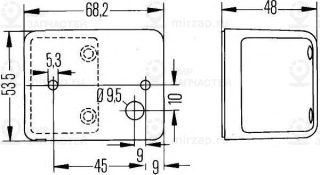 Запчасть HELLA 2PF006679017