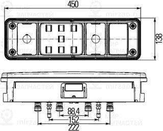 Запчасть HELLA 2VP340961531