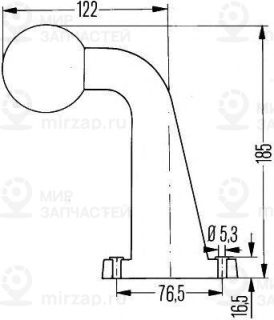 Запчасть HELLA 2XS950071031
