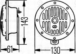 Запчасть HELLA 3CB004811042