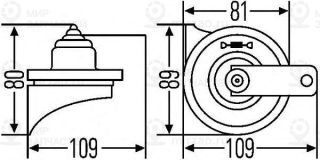 Запчасть HELLA 3FH007424811