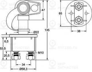 Запчасть HELLA 6EK002843131