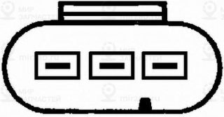 Датчик Импульсов HELLA 6PU009163301
