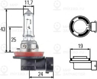 Запчасть HELLA 8GH008358241