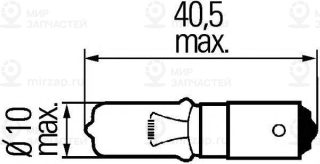 Запчасть HELLA 8GH008417001