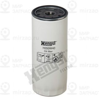 Фильтр масляный HENGST H200W40