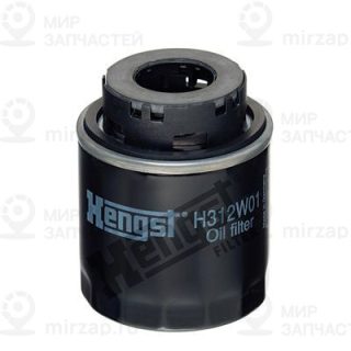 Фильтр масляный HENGST H312W01