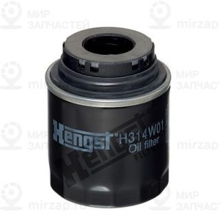 Фильтр масляный HENGST H314W01