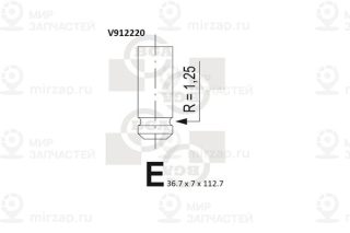 Клапан впускной BGA V912220