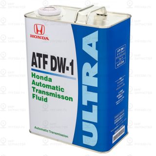 Масло трансмиссионное синтетическое honda atf dw-1 4l (для акпп) HONDA 0826699964