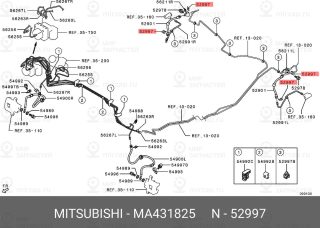 Запчасть MITSUBISHI MA431825