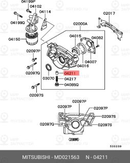 Запчасть MITSUBISHI MD021563