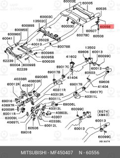 Запчасть MITSUBISHI MF450407