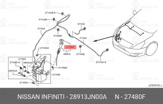 Запчасть NISSAN 28913JN00A