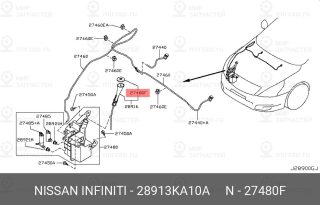 Запчасть NISSAN 28913KA10A
