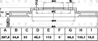 Запчасть BLITZ BS0199