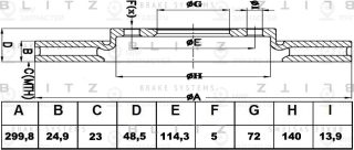 Запчасть BLITZ BS0206