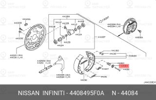 Запчасть NISSAN 4408495F0A