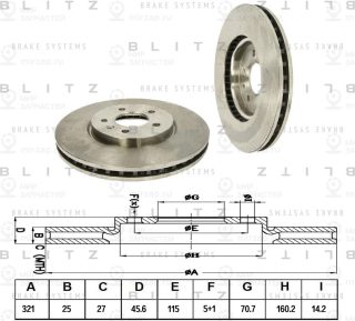 Запчасть BLITZ BS0316