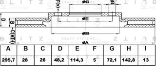 Запчасть BLITZ BS0330